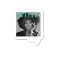 Whitney Houston Shooting Star Sticker | Artistshot