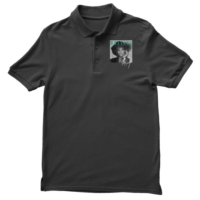 Whitney Houston Shooting Star Men's Polo Shirt | Artistshot