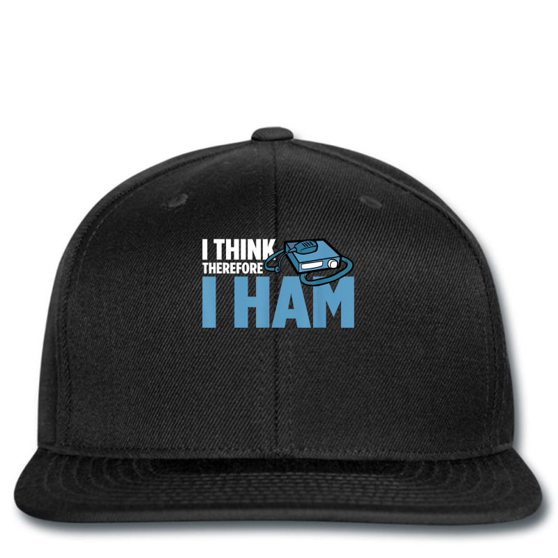 I Think Therefore I Ham Amateur Ham Radio T Shirt Printed hat by hin | Artistshot