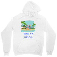 Girls Its Time To Travel Unisex Hoodie | Artistshot