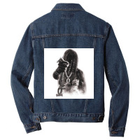 Black Shadow Kingvon Men Denim Jacket | Artistshot