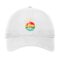 Ready For The Island Of Mallorca 2022 Palm Trees Sunset T Shirt Adjustable Cap | Artistshot