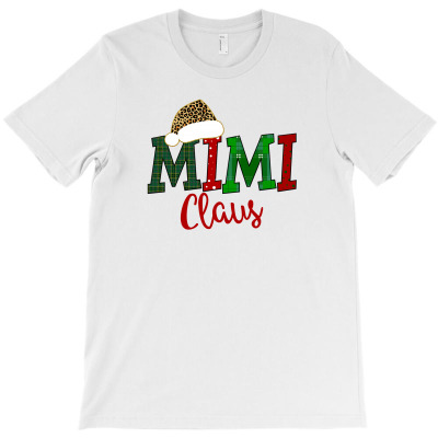 Mimi Claus Plaid And Polkadot For Light T-shirt Designed By Zeynep Utlu