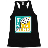 Film Reel Cinema Film Star 3d Racerback Tank | Artistshot