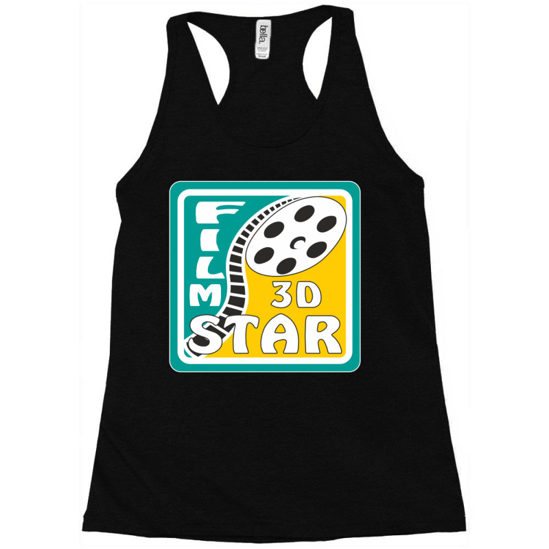 Film Reel Cinema Film Star 3d Racerback Tank by SamaraMcCullou | Artistshot