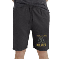 I Really Love It When My Wife Funny Fishing Adult Humor Vintage Short | Artistshot