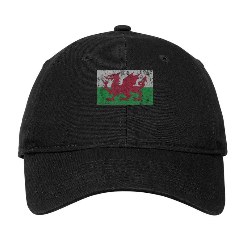 Wales Flag Welsh Dragon Baner Cymru Y Ddraig Goch T Shirt Adjustable Cap by ColleenDChamplin | Artistshot