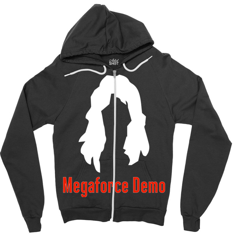 Megaforce Demo James Hetfield Zipper Hoodie by MernaPutney | Artistshot