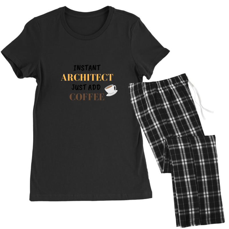 Instant Architect Just Add Coffee 1 Women's Pajamas Set by LouisPlumley | Artistshot