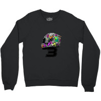 Daniel Ricciardo - 2020 Helmet Number 3 Crewneck Sweatshirt | Artistshot