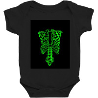 Spinal Tap Nigel's Green Skeleton Baby Bodysuit | Artistshot