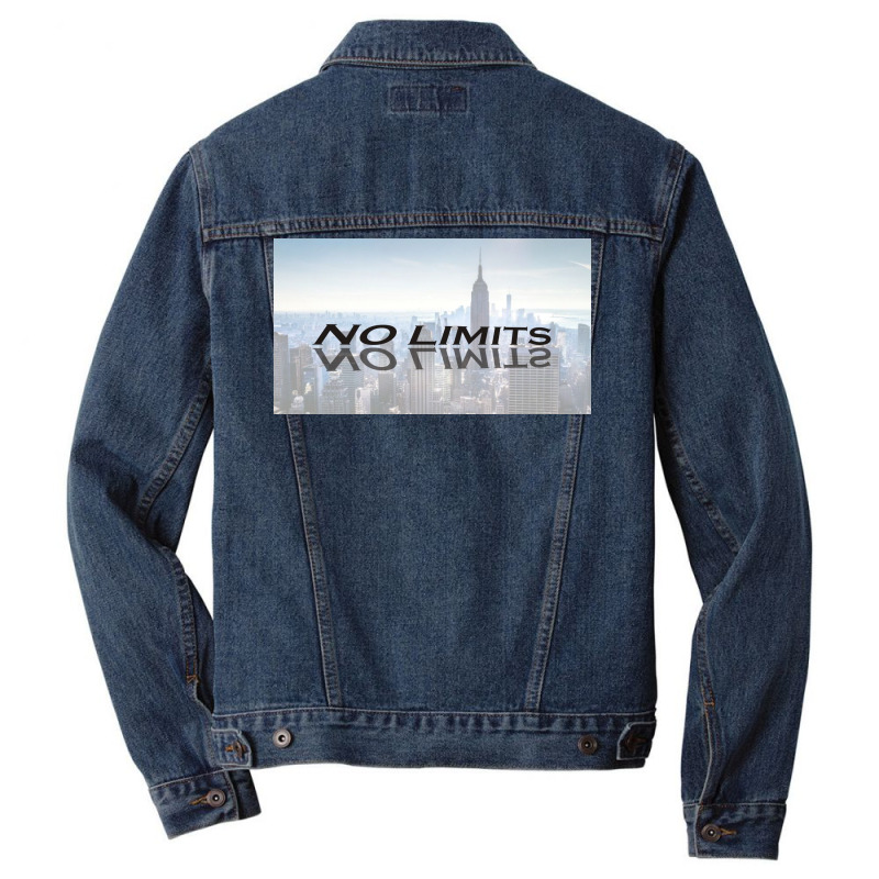 No Limits Men Denim Jacket | Artistshot