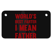 Father Day Motorcycle License Plate | Artistshot