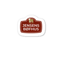 Jensen's Bøfhus Resto Sticker | Artistshot