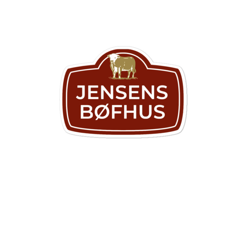 Jensen's Bøfhus Resto Sticker | Artistshot