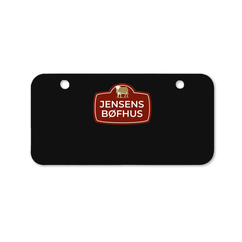 Jensen's Bøfhus Resto Bicycle License Plate | Artistshot