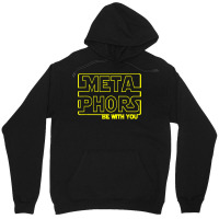 Metaphors Be With You Funny English Teacher Unisex Hoodie | Artistshot