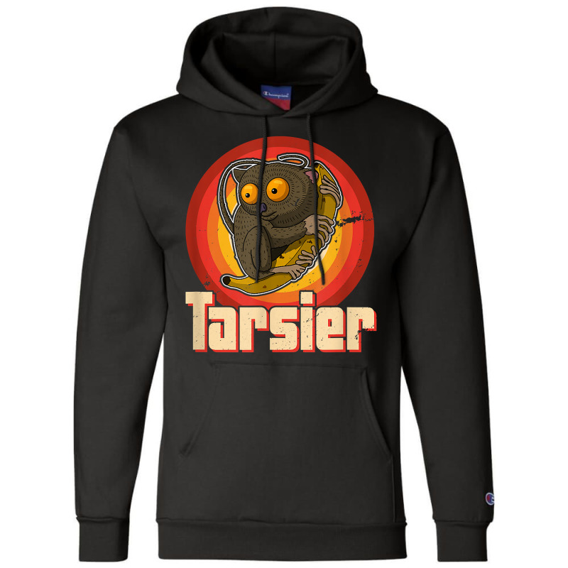 Tarsier Asia Philippines Biologist Monkeys T Shirt Champion Hoodie by silviabzp | Artistshot