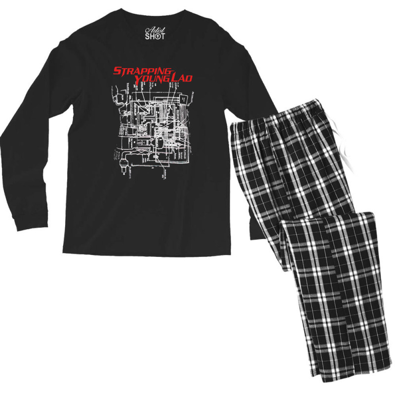 Strapping Young Lad Men's Long Sleeve Pajama Set | Artistshot