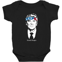 Ronald Reagan For President Baby Bodysuit | Artistshot