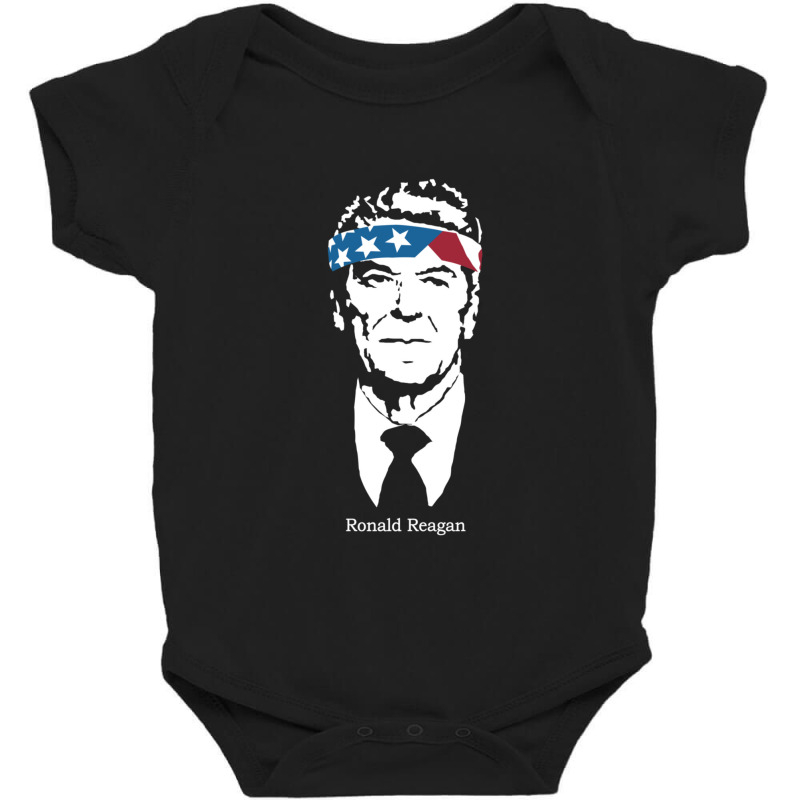 Ronald Reagan For President Baby Bodysuit by JeremyMychalHoffman | Artistshot