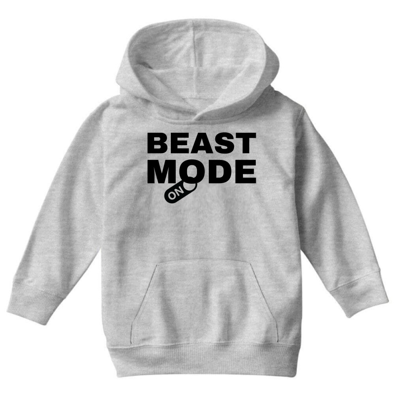 Beast Mode On Youth Hoodie by SabriAcar | Artistshot