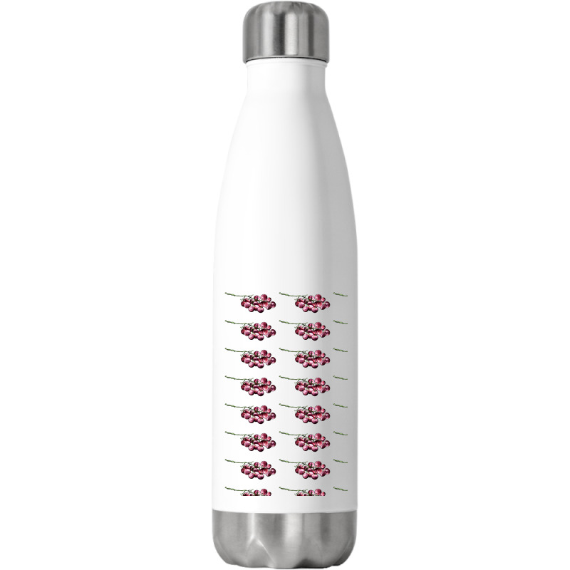 Red Grape Stainless Steel Water Bottle | Artistshot