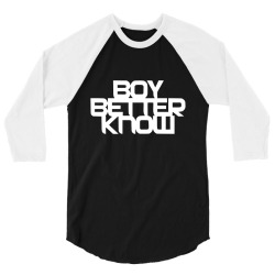 boy better know 3/4 Sleeve Shirt | Artistshot