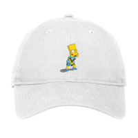 Bart Simpson's Slingshot Adjustable Cap | Artistshot