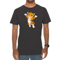 Cute Little Tiger Vintage T-shirt | Artistshot