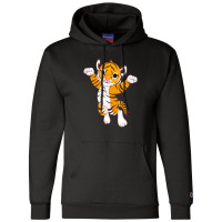 Cute Little Tiger Champion Hoodie | Artistshot