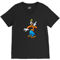 Goofy V-neck Tee | Artistshot