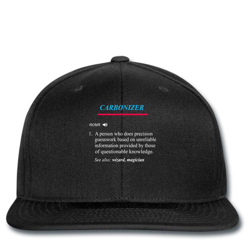 Carbonizer Definition T Shirt Printed Hat | Artistshot