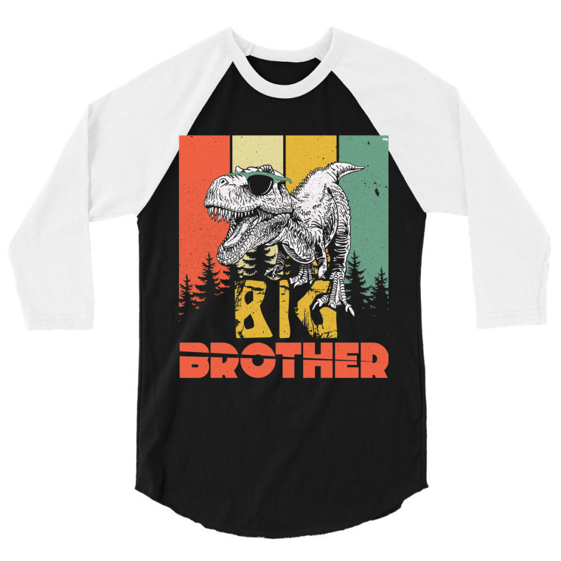 Big Brother Trex Dinosaur 3/4 Sleeve Shirt | Artistshot