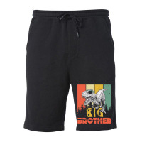 Big Brother Trex Dinosaur Fleece Short | Artistshot