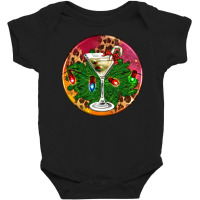 Christmas Martini Baby Bodysuit | Artistshot