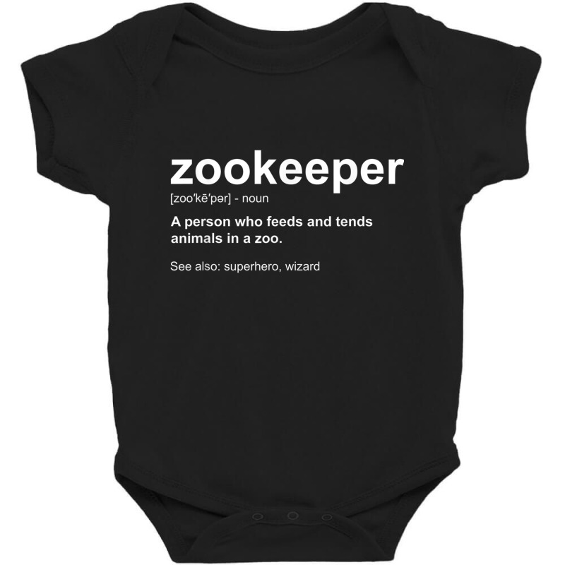 Zoologist Wild Animal Keeper - Zoological Zookeeper Baby Bodysuit by WarrenERand | Artistshot