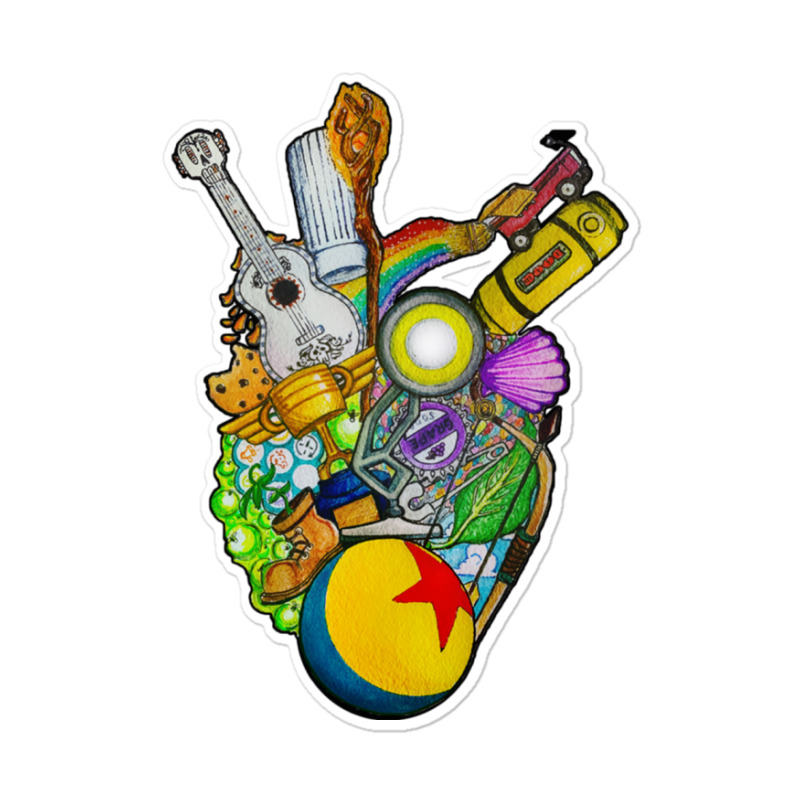 Luxo Human Heart Sticker | Artistshot