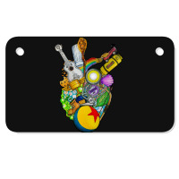 Luxo Human Heart Motorcycle License Plate | Artistshot