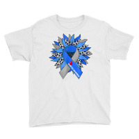 Diabetes Sunflower Type T1d T2d Diabetic Diabetes Awareness T Shirt Youth Tee | Artistshot