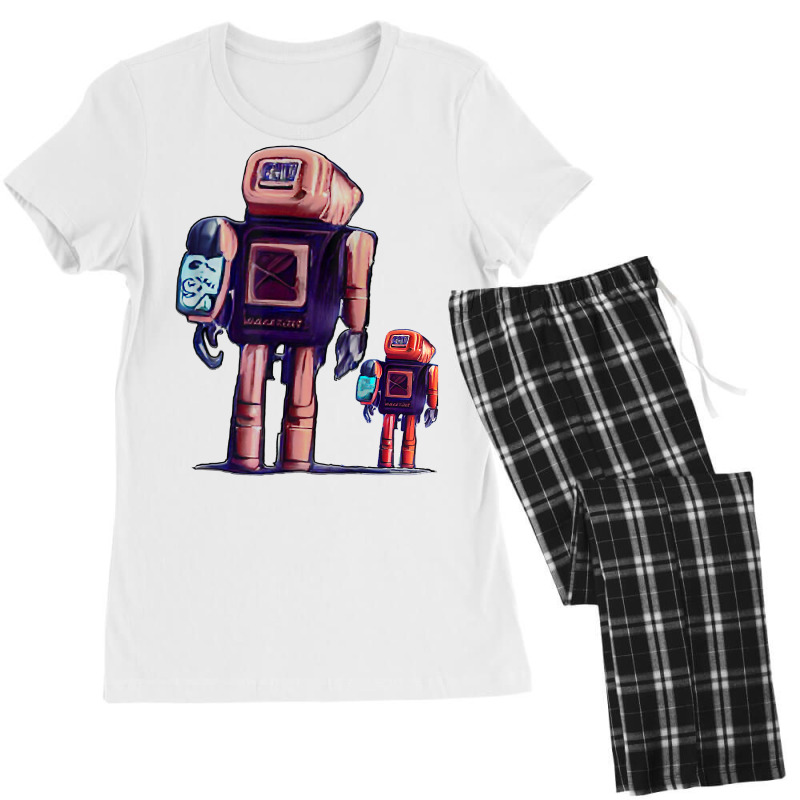 Father And Son Stargazing T Shirt Women's Pajamas Set by daniadsu0smyrl | Artistshot