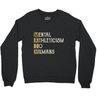 Math Allow Thinking To Happen  Funny Mathematics Crewneck Sweatshirt | Artistshot