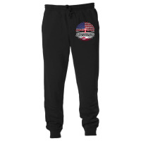 Usa & Greenland Flags Tee American Grown Greenlandic Roots T Shirt Unisex Jogger | Artistshot