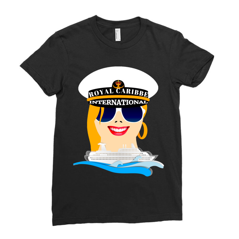 Royal Caribbean International  (2) Ladies Fitted T-Shirt by CINDYARIN | Artistshot