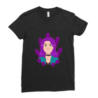 Loves Anime And Stardew Can Extrapolate Amethyst Valley Abigail Awesom Ladies Fitted T-shirt | Artistshot