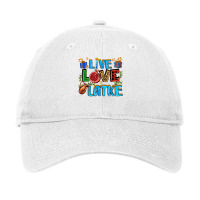 Live Love Latke Happy Hanukkah Jewish Holiday Western T Shirt Adjustable Cap | Artistshot