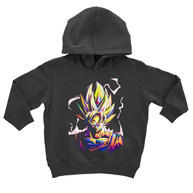 Son Goku Pop Art Toddler Hoodie by maftuhi | Artistshot