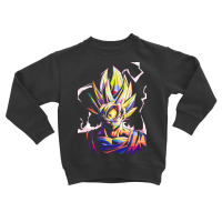 Son Goku Pop Art Toddler Sweatshirt | Artistshot