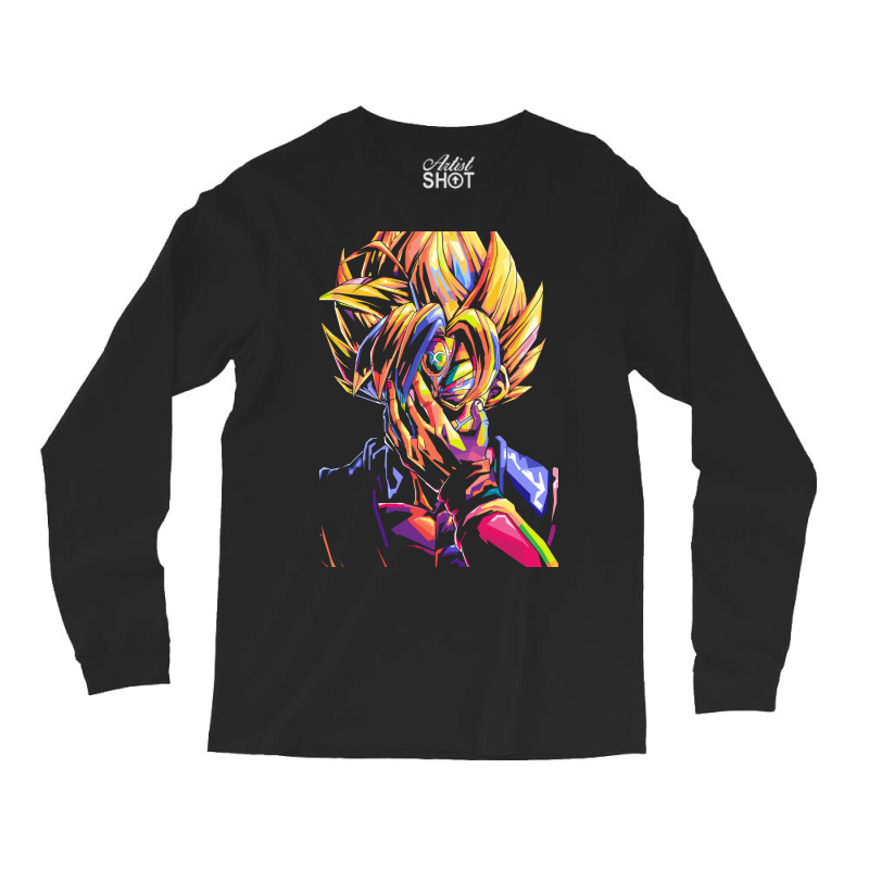 Goku Mask Long Sleeve Shirts by maftuhi | Artistshot