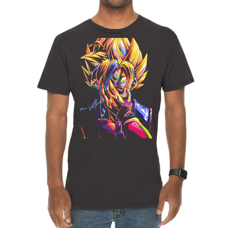 Goku Mask Vintage T-Shirt by maftuhi | Artistshot